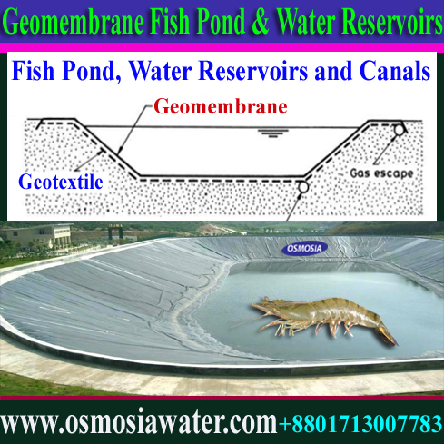 HDPE Geomembrane Fish/ Shrimp/ Prawn Pond Liners, Fish/ Shrimp/ Prawn Pond Liners Equipment Available Suppliers in Bangladesh